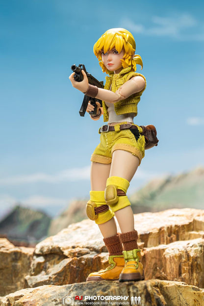 Pedido Figura Eri Kasamoto - SNK METAL SLUG III marca Tunshi Studio SNK TS-007 escala pequeña 1/12