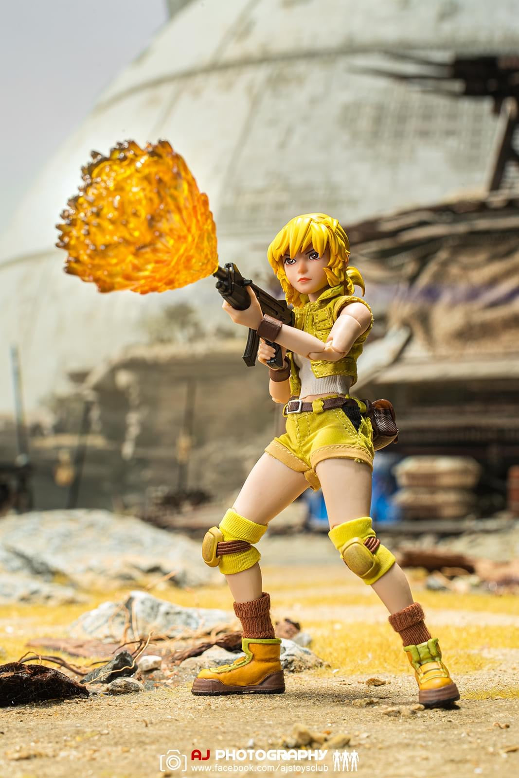 Pedido Figura Eri Kasamoto - SNK METAL SLUG III marca Tunshi Studio SNK TS-007 escala pequeña 1/12