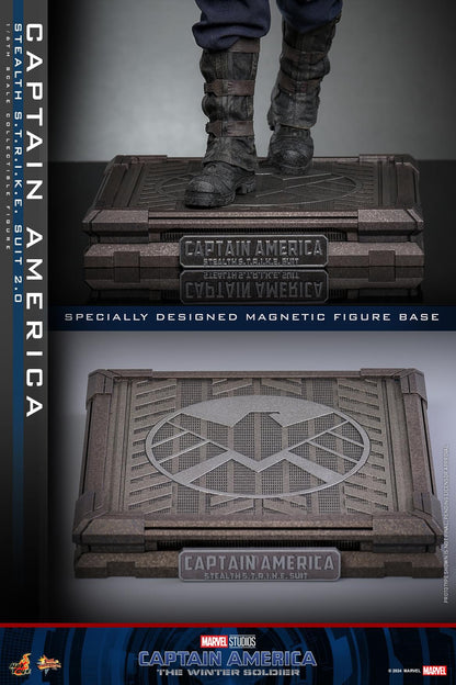 Preventa Figura Captain America (Stealth S.T.R.I.K.E. Suit 2.0) - Captain America: The Winter Soldier marca Hot Toys MMS783 escala 1/6