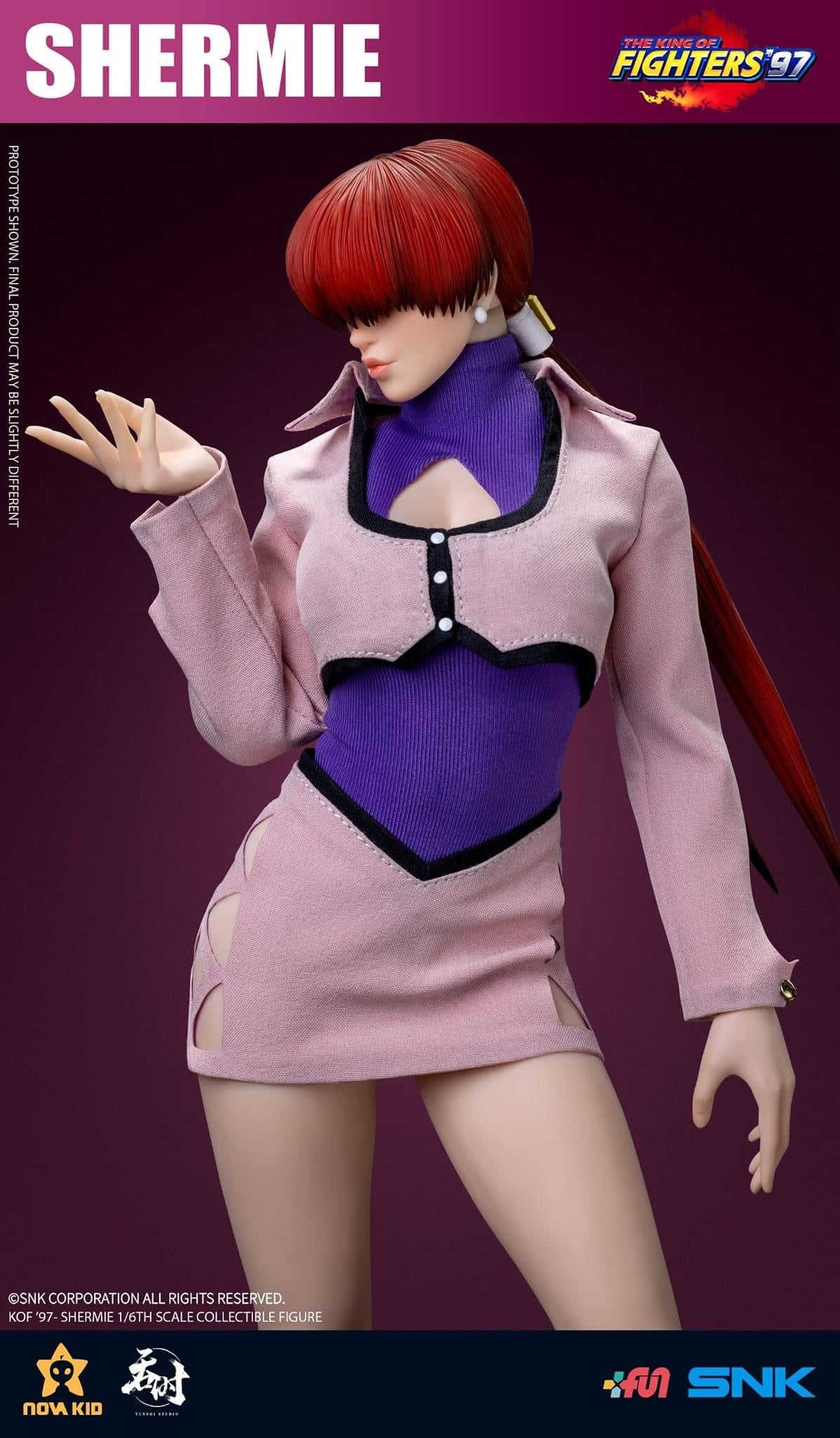 Preventa Figura SHERMIE- SNK The King of Fighters 97 marca Tunshi Studio TSXZZ-007 escala 1/6