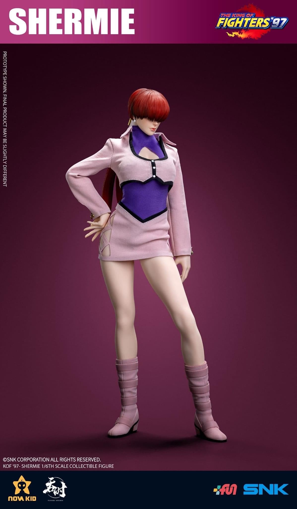 Preventa Figura SHERMIE- SNK The King of Fighters 97 marca Tunshi Studio TSXZZ-007 escala 1/6