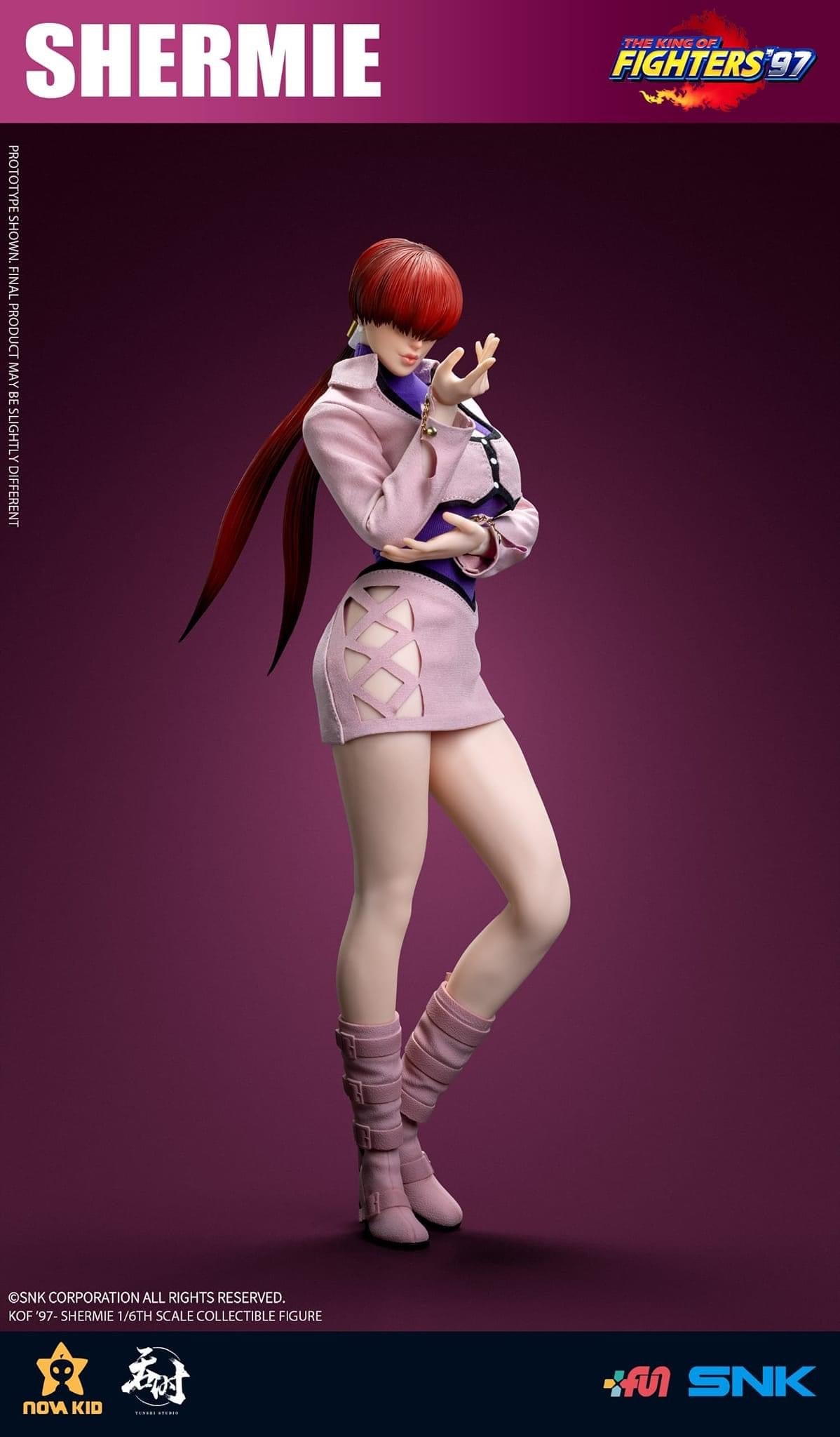 Preventa Figura SHERMIE- SNK The King of Fighters 97 marca Tunshi Studio TSXZZ-007 escala 1/6