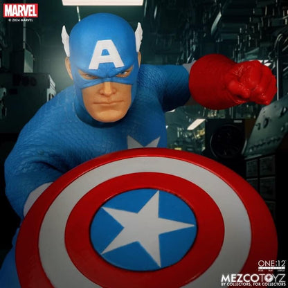 Preventa Figura Captain America (Silver Age) - Marvel Comics One:12 Collective marca Mezco Toyz 76254 escala pequeña 1/12