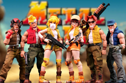 Pedido Figura Eri Kasamoto - SNK METAL SLUG III marca Tunshi Studio SNK TS-007 escala pequeña 1/12