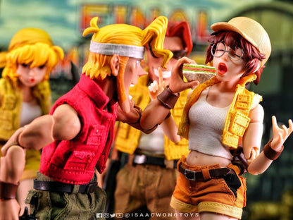 Pedido Figura Fiolina Germi - SNK METAL SLUG III marca Tunshi Studio SNK TS-006 escala pequeña 1/12