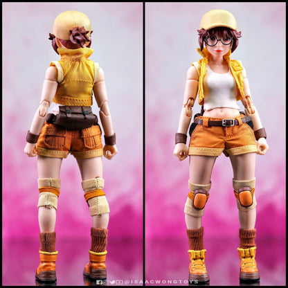 Pedido Figura Eri Kasamoto - SNK METAL SLUG III marca Tunshi Studio SNK TS-007 escala pequeña 1/12