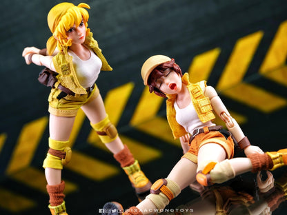 Pedido Figura Fiolina Germi - SNK METAL SLUG III marca Tunshi Studio SNK TS-006 escala pequeña 1/12