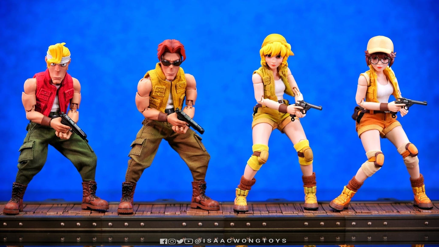 Pedido Figura Eri Kasamoto - SNK METAL SLUG III marca Tunshi Studio SNK TS-007 escala pequeña 1/12