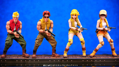 Pedido Figura Eri Kasamoto - SNK METAL SLUG III marca Tunshi Studio SNK TS-007 escala pequeña 1/12