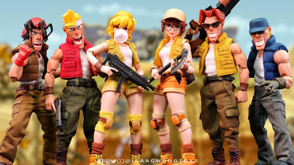 Pedido Figura Eri Kasamoto - SNK METAL SLUG III marca Tunshi Studio SNK TS-007 escala pequeña 1/12