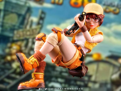 Pedido Figura Eri Kasamoto - SNK METAL SLUG III marca Tunshi Studio SNK TS-007 escala pequeña 1/12