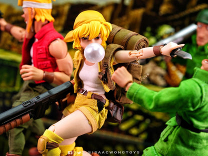 Pedido Figura Eri Kasamoto - SNK METAL SLUG III marca Tunshi Studio SNK TS-007 escala pequeña 1/12