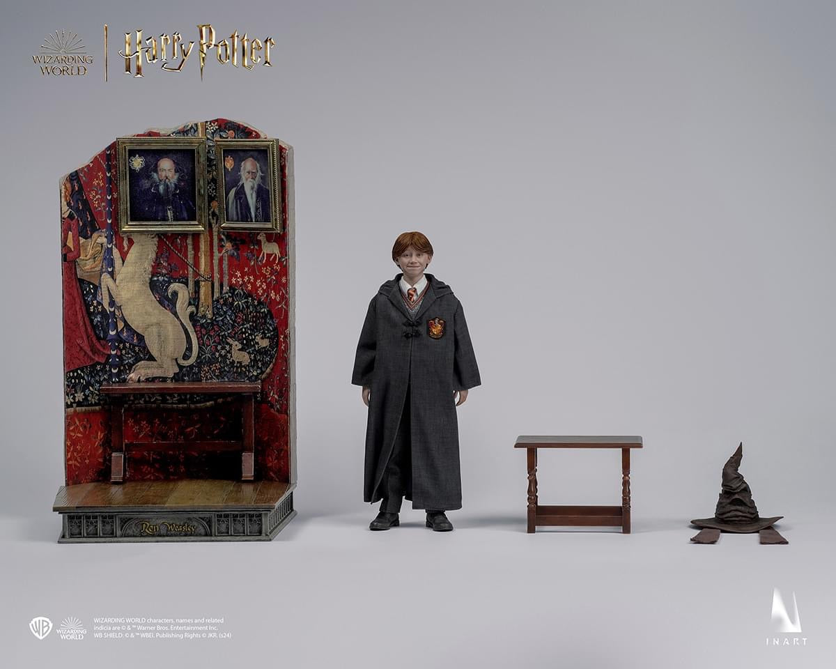 Preventa Figura Ron Weasley - Hogwarts School Uniform (DELUXE Edition) (Cabello Enraizado) marca Inart AG010D1 escala 1/6