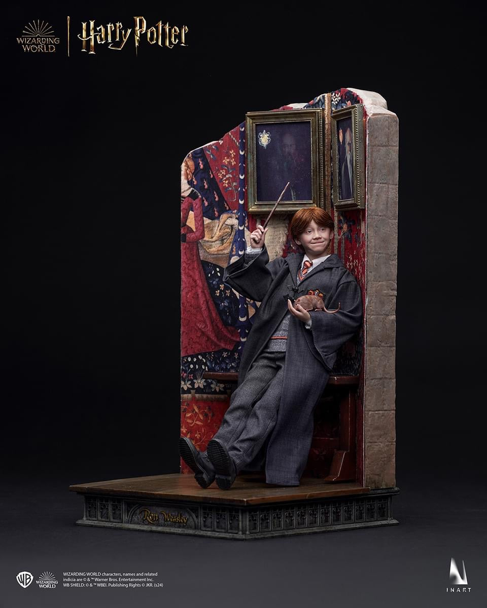 Preventa Figura Ron Weasley - Hogwarts School Uniform (DELUXE Edition) (Cabello Enraizado) marca Inart AG010D1 escala 1/6