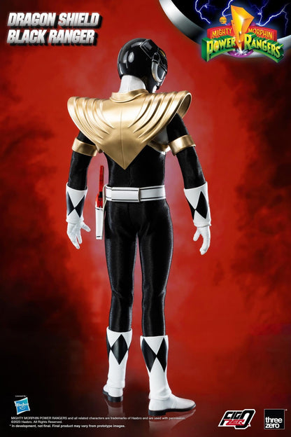 Pedido Figura Dragon Shield Black Ranger - Mighty Morphin Power Rangers - FigZero marca Threezero 3Z0591 escala 1/6