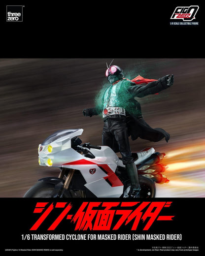 Pedido Vehículo Motocicleta / Transformed Cyclone para Shin Masked Rider - FigZero marca Threezero 3Z0490 escala 1/6