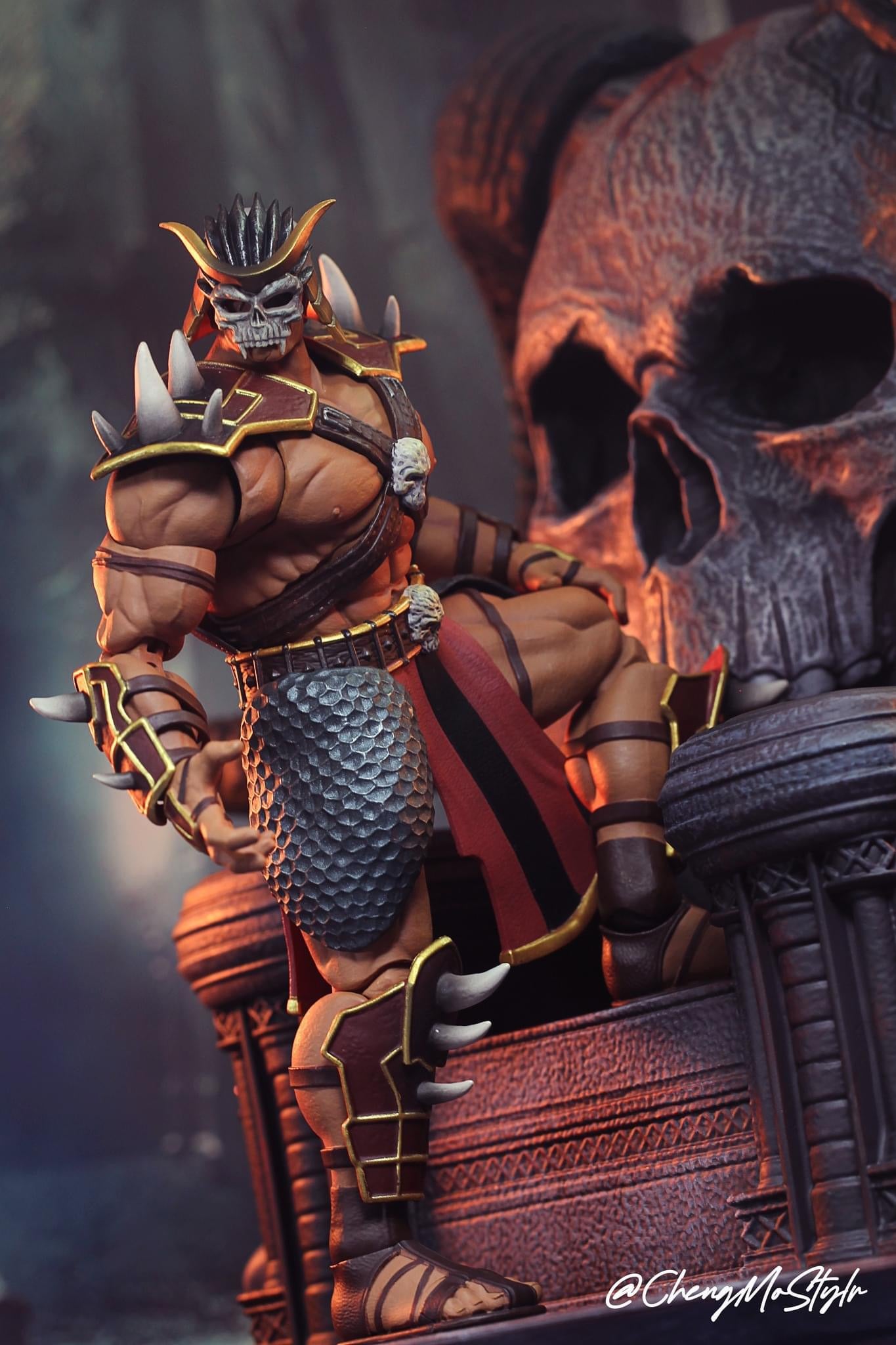 Pedido Figura Shao Kahn - Mortal Kombat marca Storm Collectibles escala 1/12