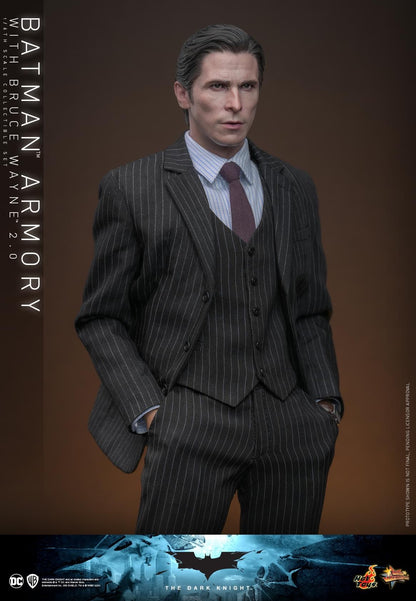 Preventa Figura Batman Armory con Bruce Wayne (2.0) - The Dark Knight marca Hot Toys MMS750 escala 1/6