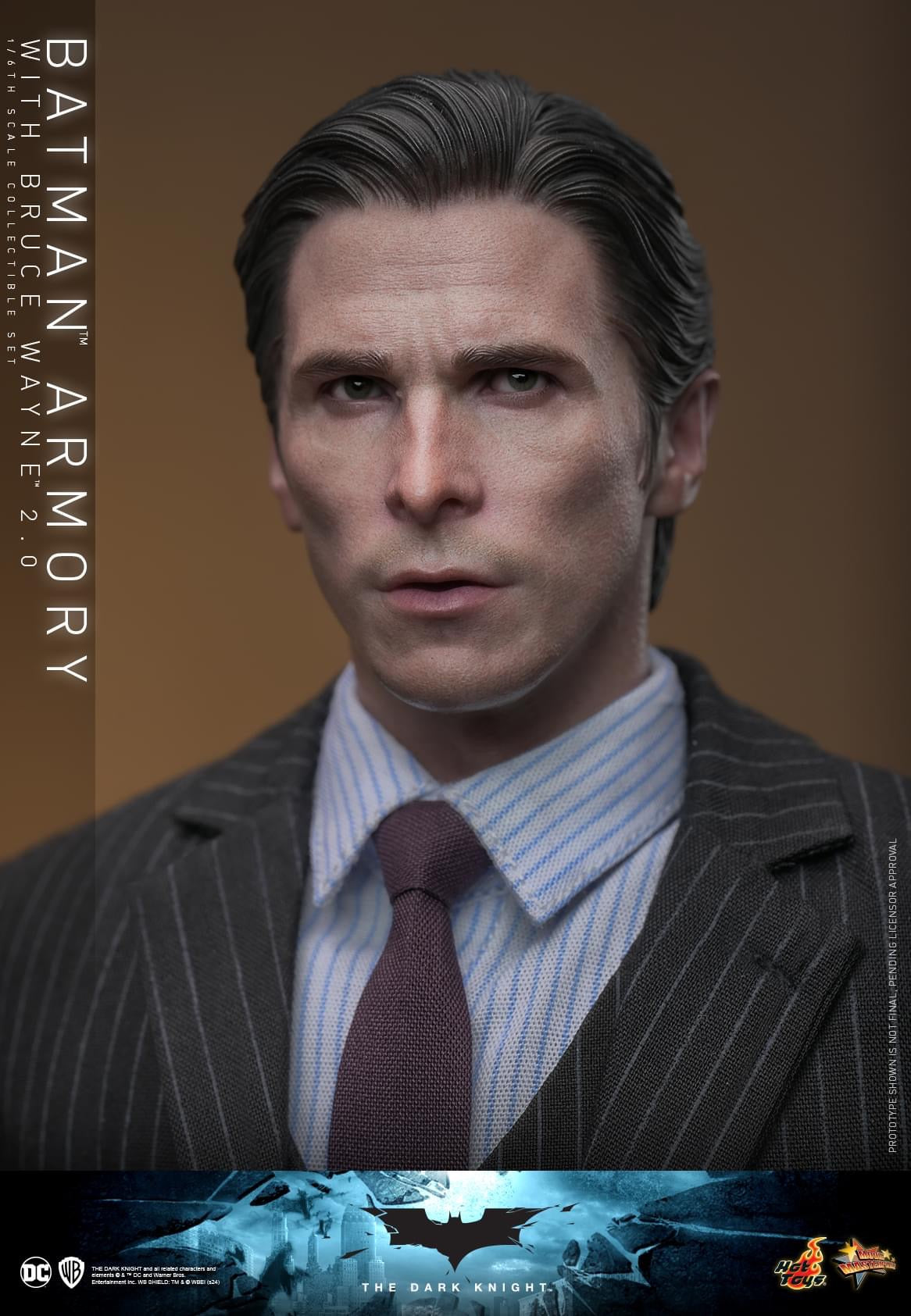 Preventa Figura Batman Armory con Bruce Wayne (2.0) - The Dark Knight marca Hot Toys MMS750 escala 1/6