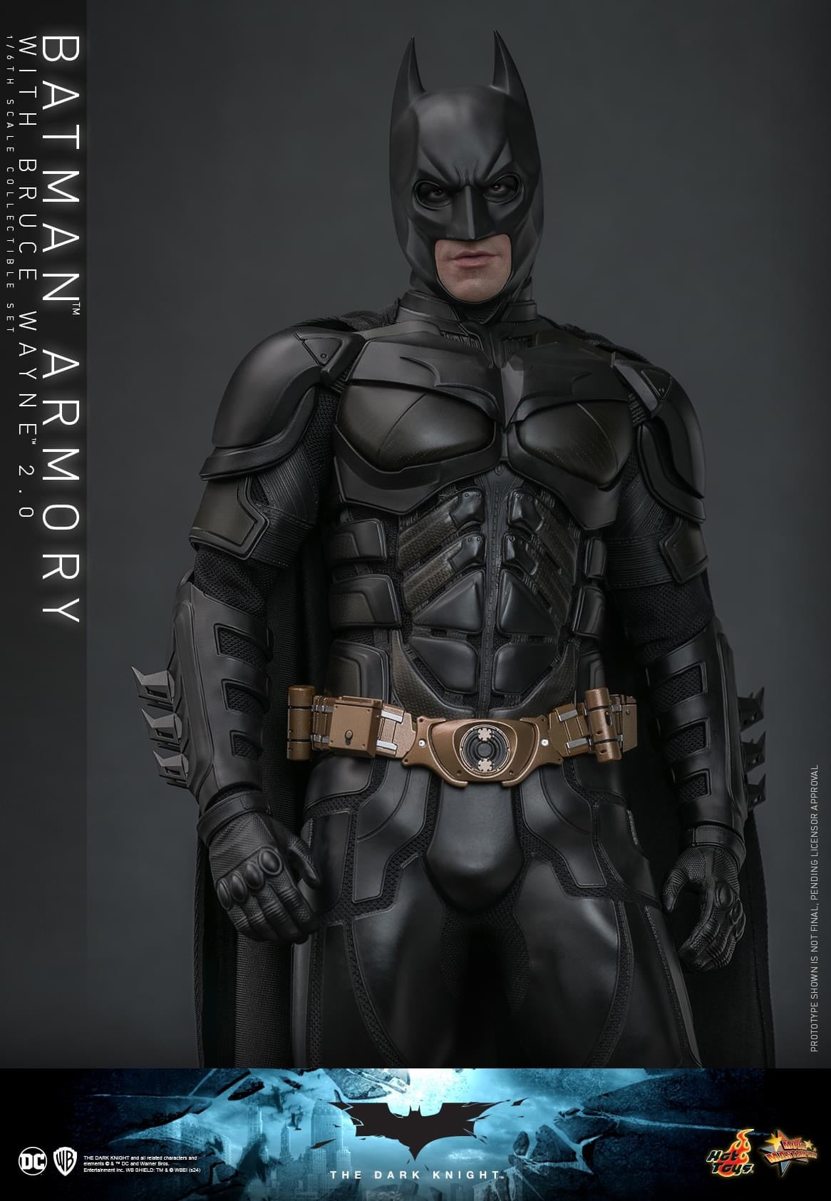 Preventa Figura Batman Armory con Bruce Wayne (2.0) - The Dark Knight marca Hot Toys MMS750 escala 1/6