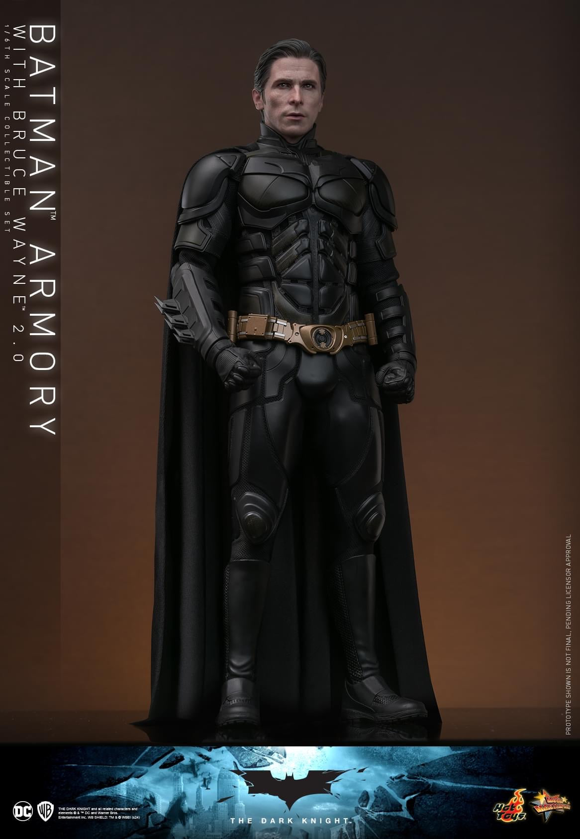 Preventa Figura Batman Armory con Bruce Wayne (2.0) - The Dark Knight marca Hot Toys MMS750 escala 1/6