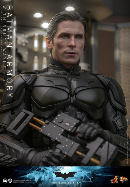 Preventa Figura Batman Armory con Bruce Wayne (2.0) - The Dark Knight marca Hot Toys MMS750 escala 1/6