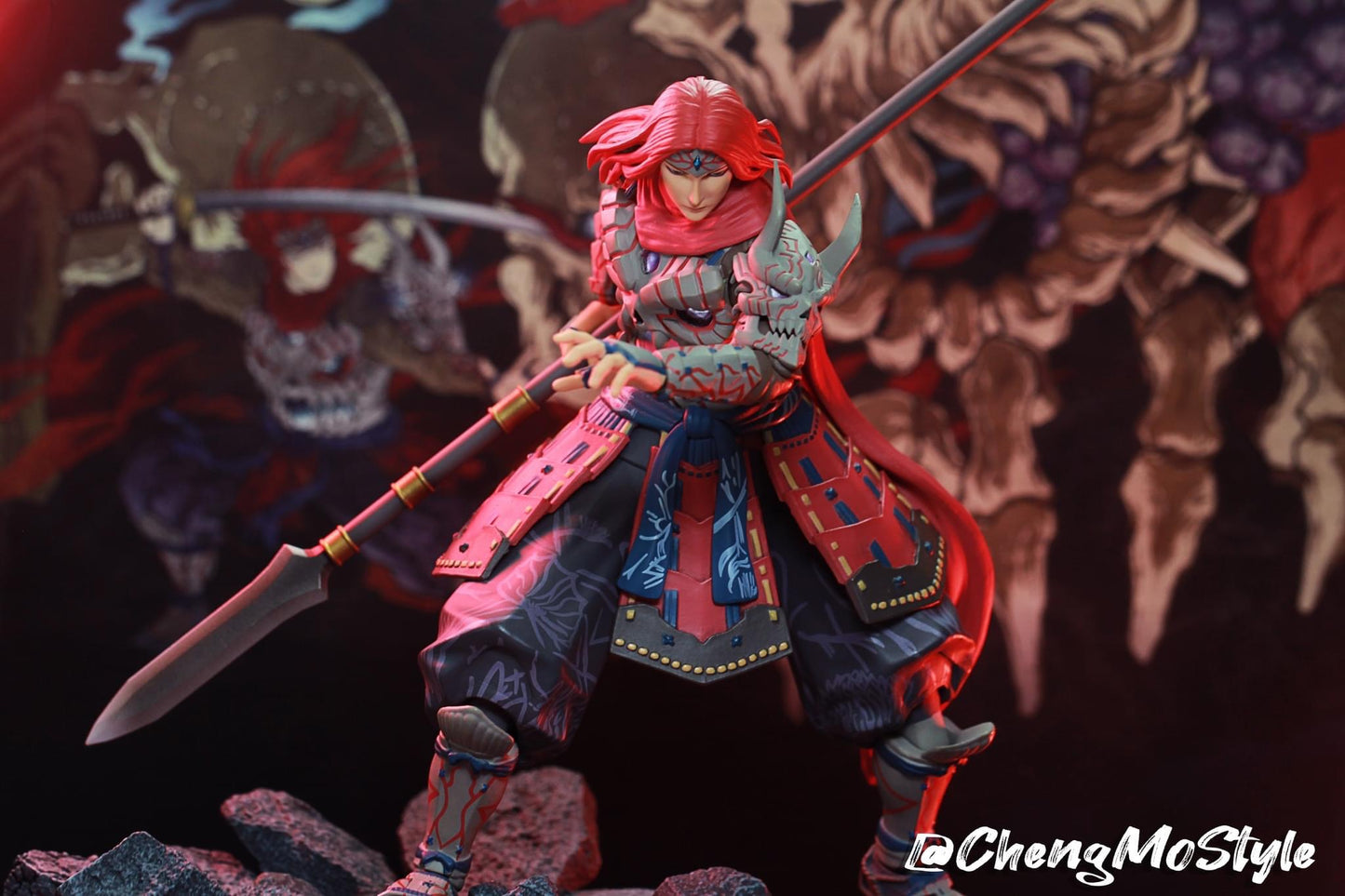 Pedido Figura Getsu Fuma - Getsu Fuma Den: Undying Moon marca Storm Collectibles GFUD01 escala pequeña 1/12