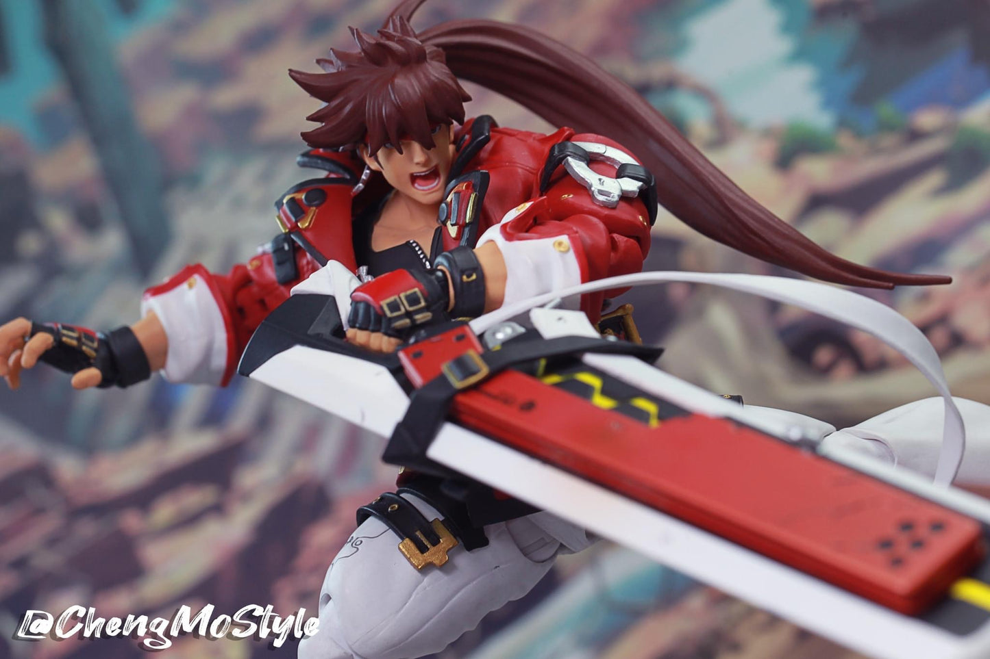 Pedido Figura Strive Sol Badguy - Guily Gear  marca Storm Collectibles ACSB01 escala pequeña 1/12