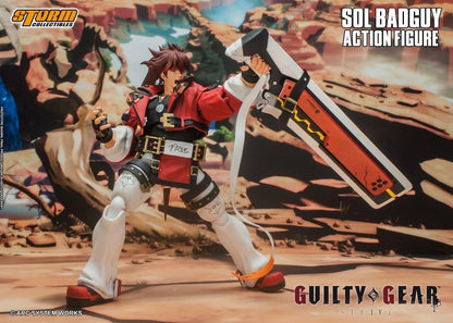 Pedido Figura Strive Sol Badguy - Guily Gear  marca Storm Collectibles ACSB01 escala pequeña 1/12