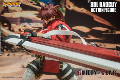 Pedido Figura Strive Sol Badguy - Guily Gear  marca Storm Collectibles ACSB01 escala pequeña 1/12