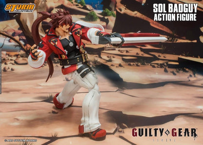 Pedido Figura Strive Sol Badguy - Guily Gear  marca Storm Collectibles ACSB01 escala pequeña 1/12