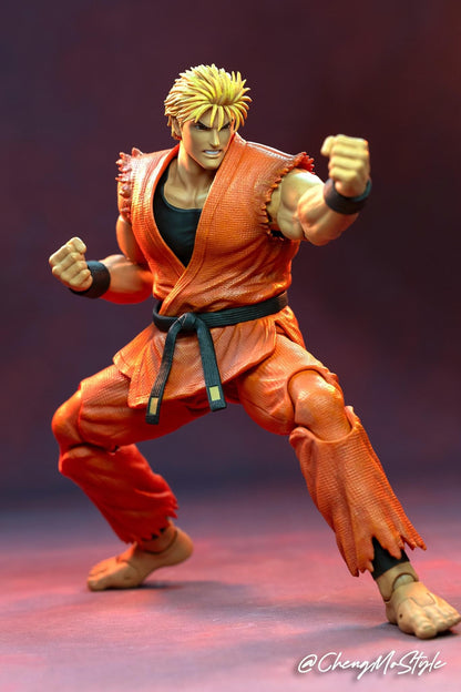 Pedido Figura Ryo Sakazaki - The King of Fighters '98: Ultimate Match marca Storm Collectibles SKKF09 escala pequeña 1/12