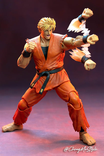 Pedido Figura Ryo Sakazaki - The King of Fighters '98: Ultimate Match marca Storm Collectibles SKKF09 escala pequeña 1/12