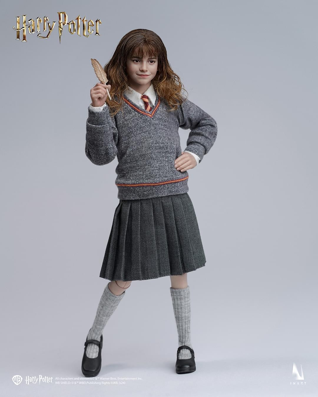 Preventa Figura Hermione Granger (cabello enraizado) - Hogwarts School Uniform marca Inart AG011D1 escala 1/6