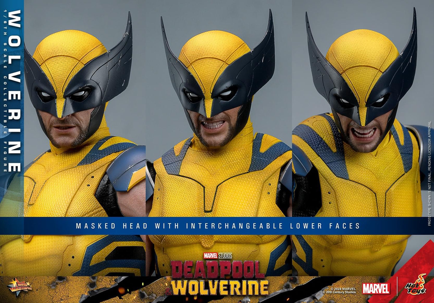 Preventa Figura Wolverine - Deadpool & Wolverine marca Hot Toys MMS753 escala 1/6