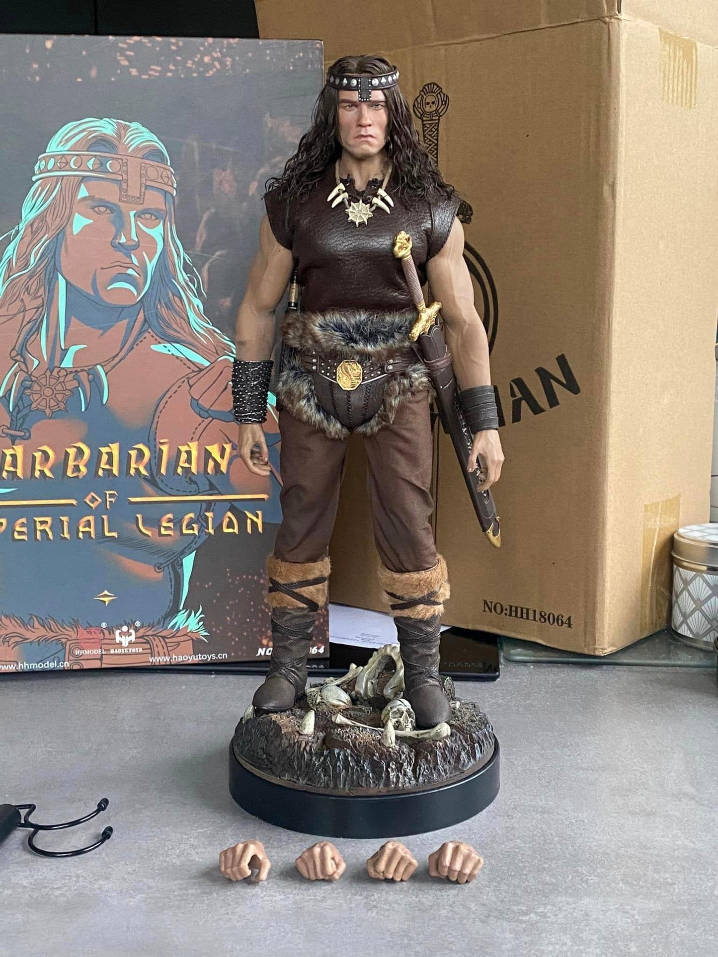 Pedido Figura The Barbarian marca Haoyutoys HH18064 escala 1/6