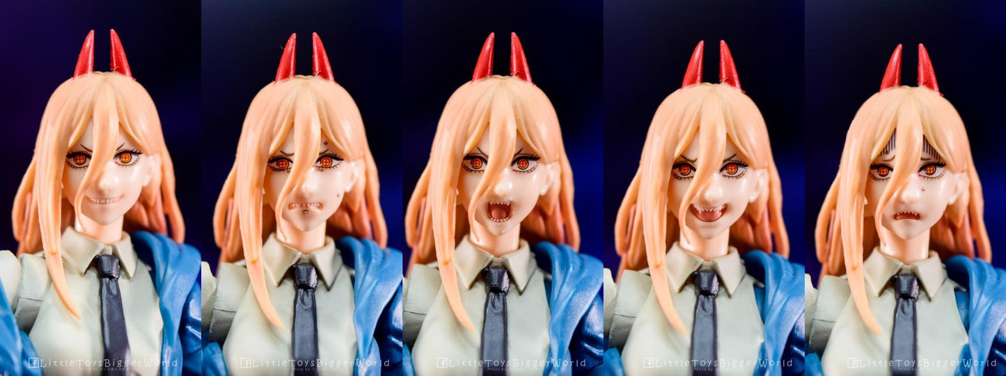 Pedido Figura Power - Chainsaw Man - S.H.Figuarts marca Bandai Spirits escala pequeña 1/12