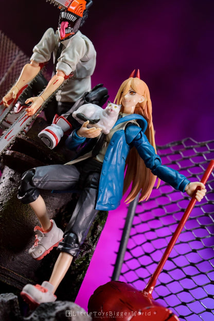 Pedido Figura Chainsaw Man - S.H.Figuarts marca Bandai Spirits escala pequeña 1/12