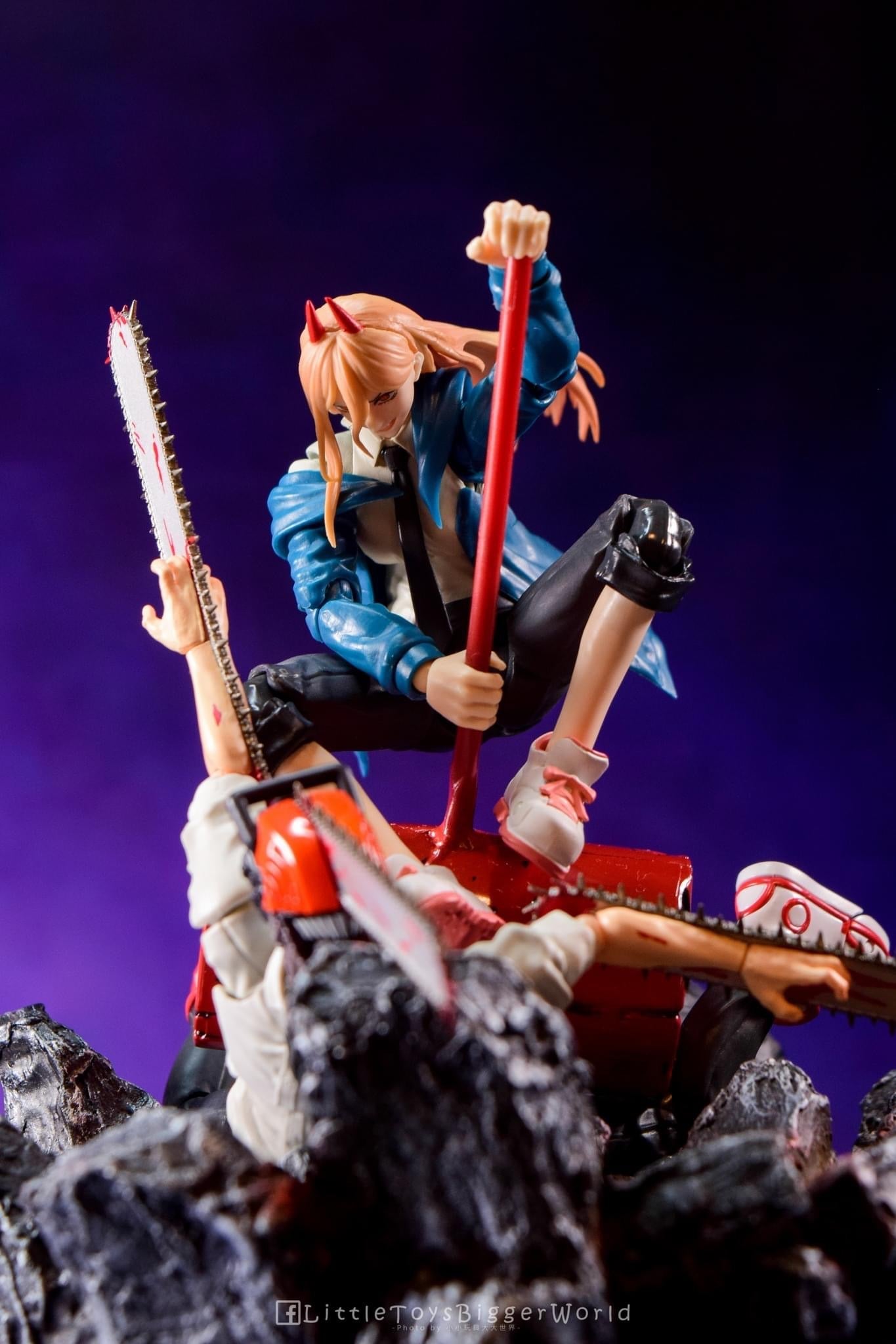 Pedido Figura Power - Chainsaw Man - S.H.Figuarts marca Bandai Spirits escala pequeña 1/12