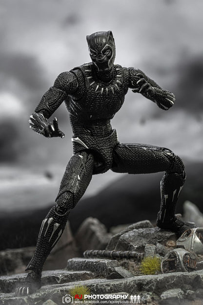 Pedido Figura DLX Black Panther- Avengers: Infinity Saga marca Threezero 3Z0325 escala pequeña 1/12