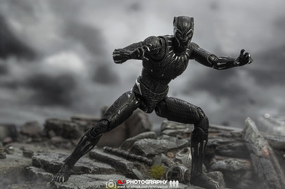 Pedido Figura DLX Black Panther- Avengers: Infinity Saga marca Threezero 3Z0325 escala pequeña 1/12