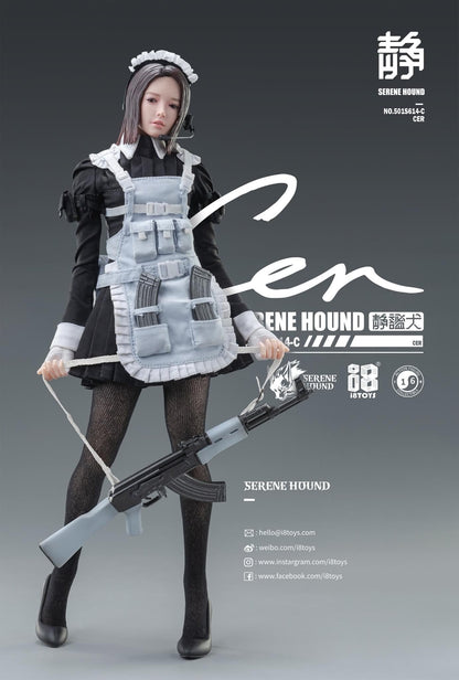 Pedido Figura Serene Hound (3 versiones Cer Be Rus) marca i8toys 501S614 escala 1/6