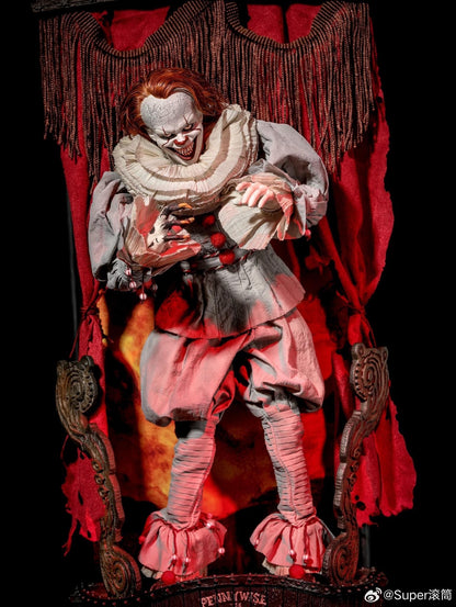 Preventa Figura PENNYWISE (IT) - Deluxe Edition marca INART Queen Studios escala 1/6