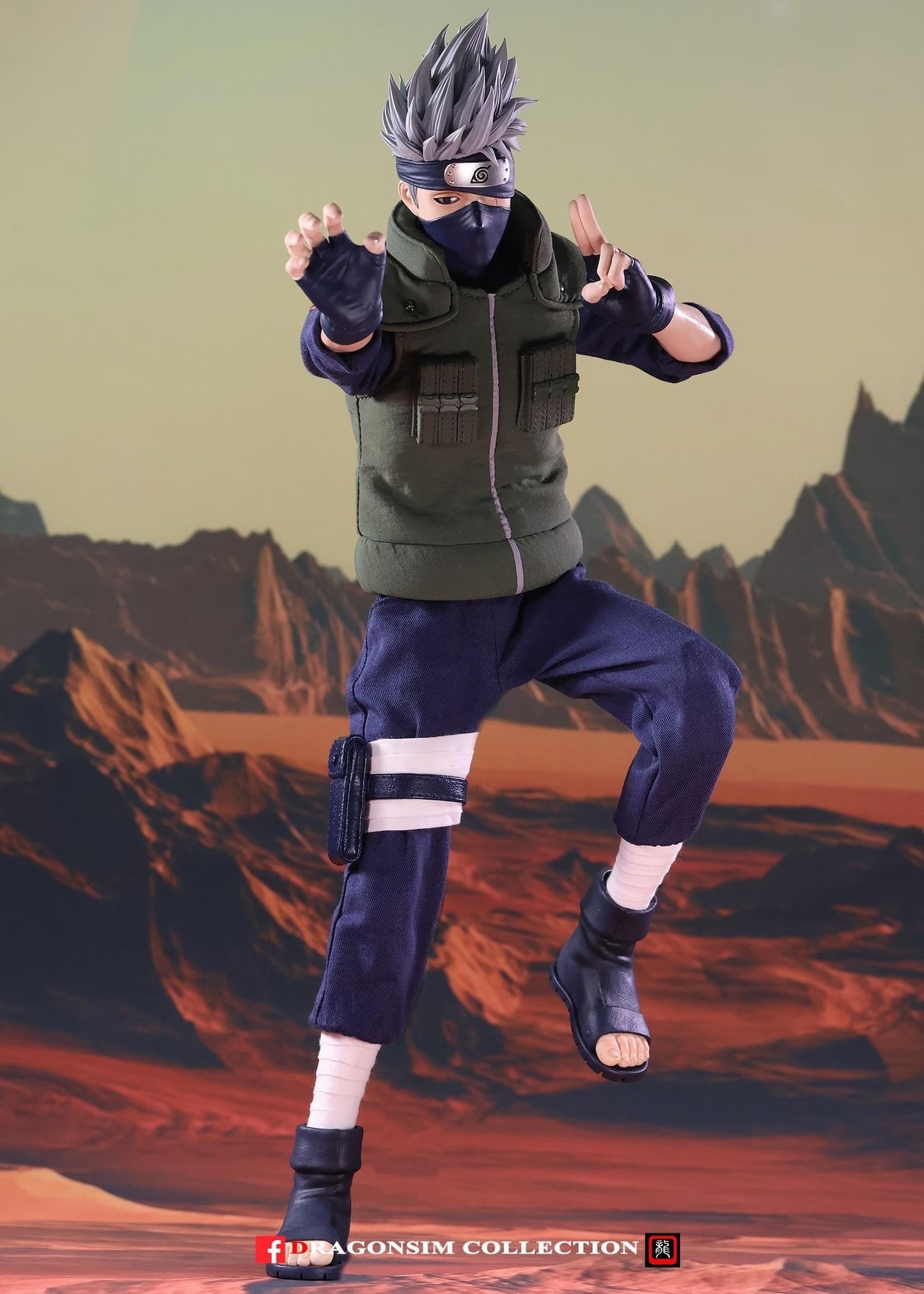 Pedido Figura Hatake Kakashi - Naruto marca Rocket Toys ROC-004 escala 1/6