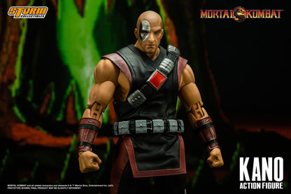 Pedido Figura Kano - Mortal Kombat marca Storm Collectibles escala 1/12