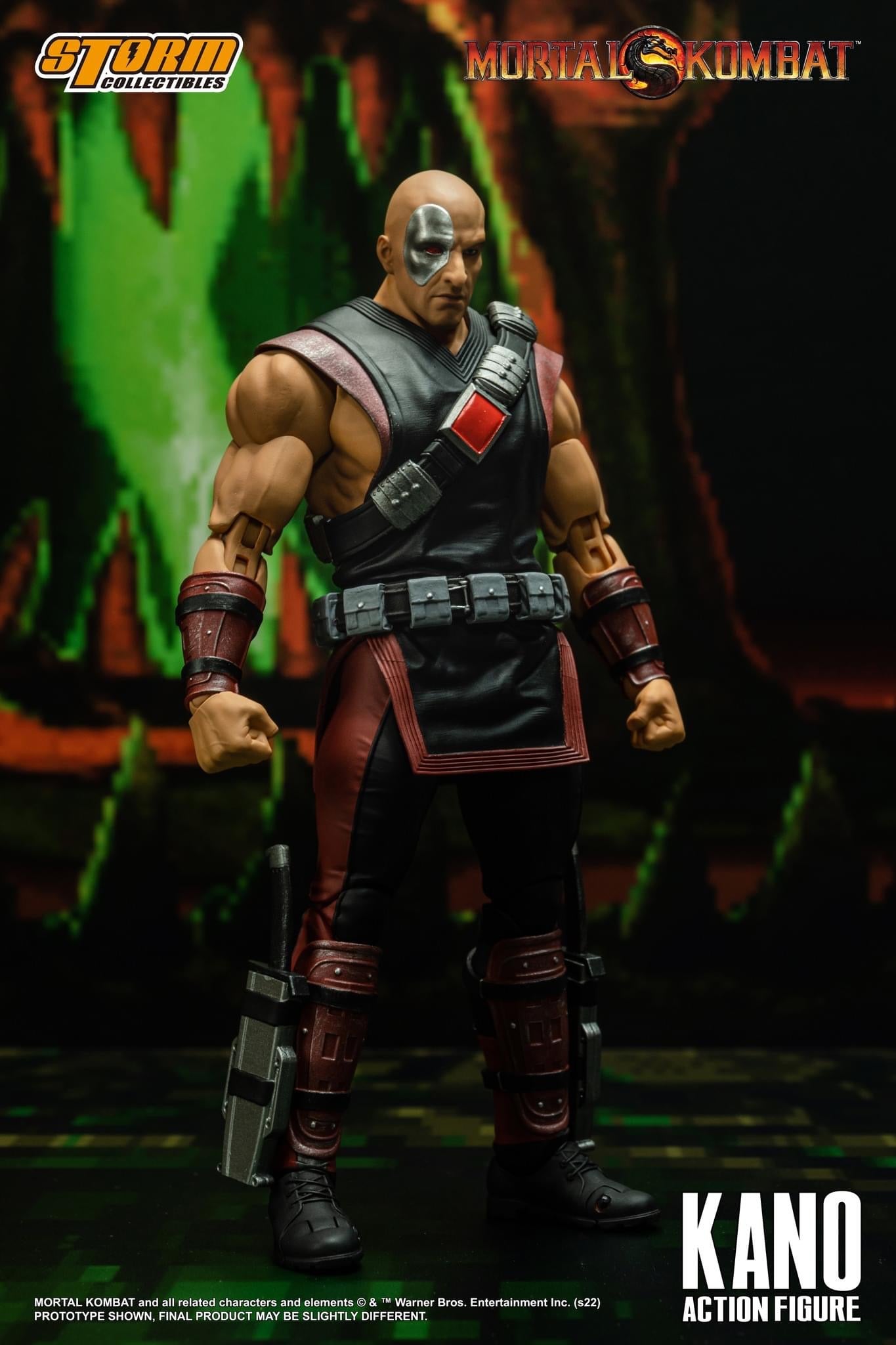 Pedido Figura Kano - Mortal Kombat marca Storm Collectibles escala 1/12