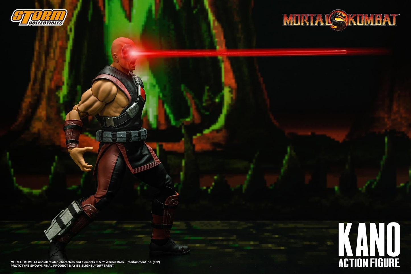 Pedido Figura Kano - Mortal Kombat marca Storm Collectibles escala 1/12