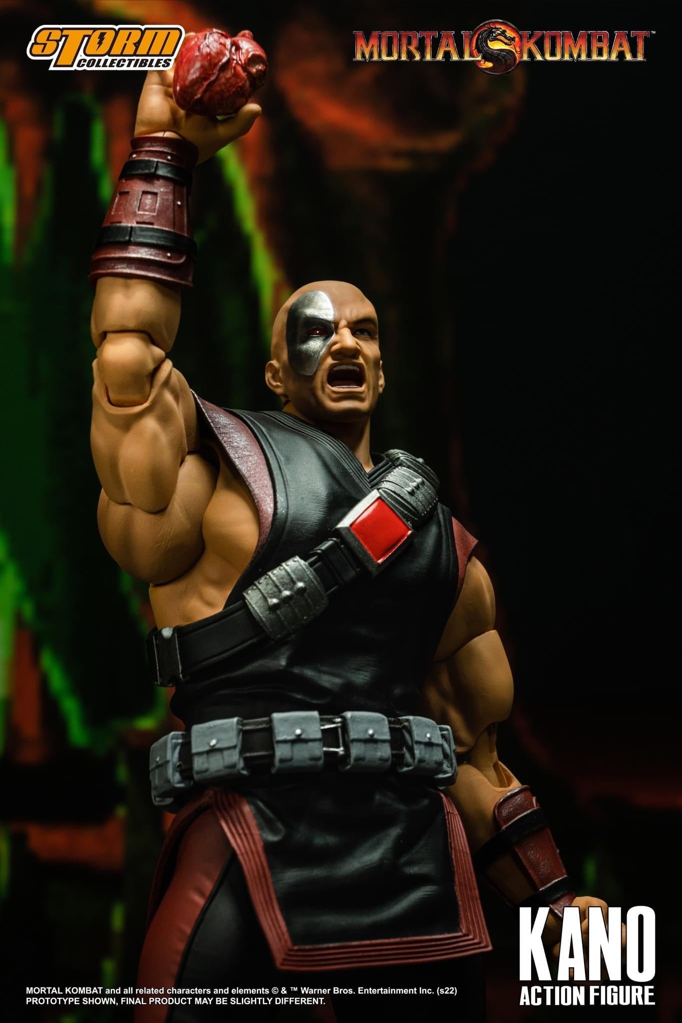 Pedido Figura Kano - Mortal Kombat marca Storm Collectibles escala 1/12