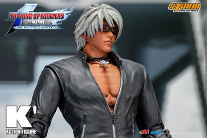 Preventa Figura K' - The King of Fighters 2002 Unlimited Match marca Storm Collectibles SKKF0 escala pequeña 1/12