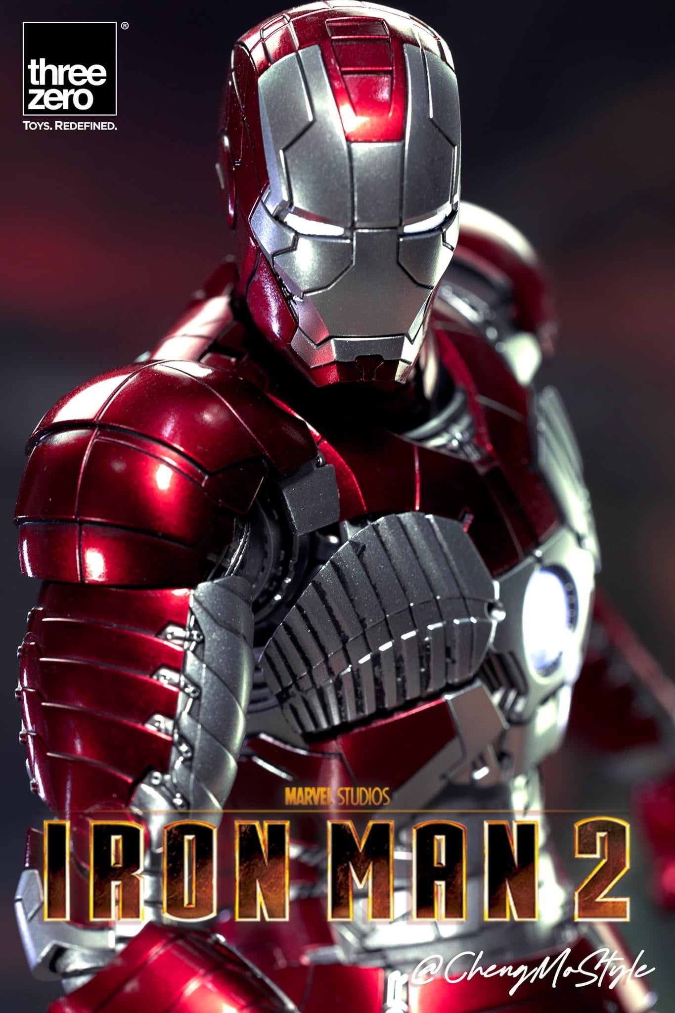 Pedido Figura DLX Iron Man Mark 5 - Avengers: The Infinity Saga marca Threezero 3Z0254 escala pequeña 1/12